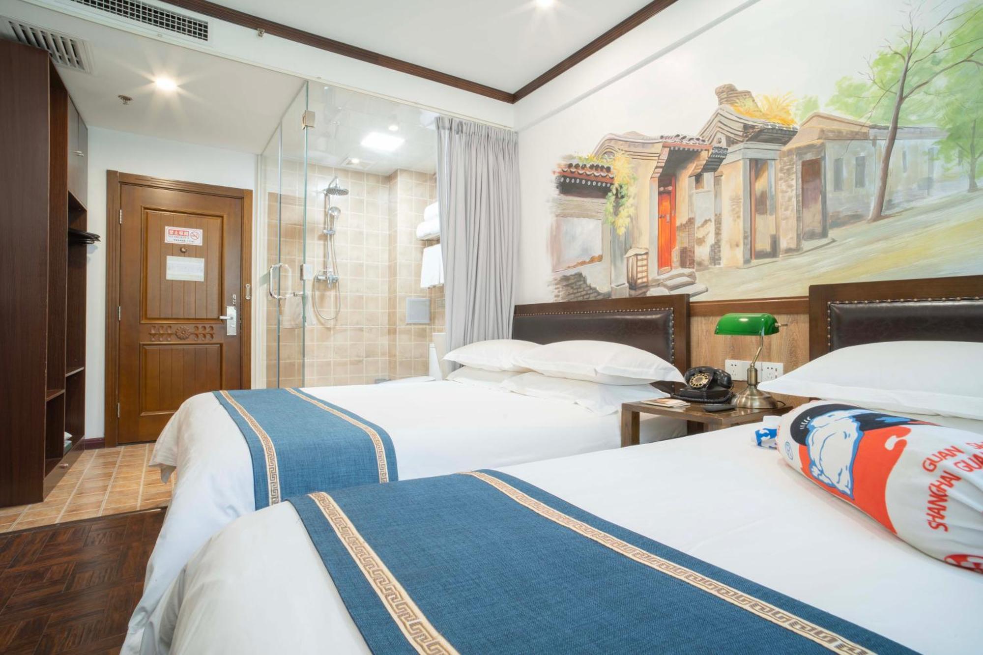 Nost Algia Hotel - Near Beijing Yonghe Lama Temple, Ghost Street, Beihai Park, Jingshan Park, Drum Tower, Houhai Bar Street, Tian'Anmen Square, Located In Beijing Traditional Hutongs, 5 Minutes Away From Subway, Free Laundry Serive المظهر الخارجي الصورة