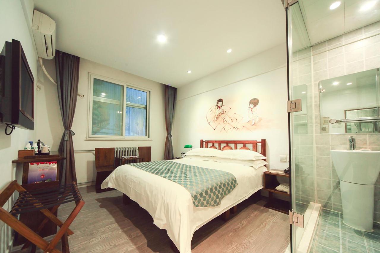 Nost Algia Hotel - Near Beijing Yonghe Lama Temple, Ghost Street, Beihai Park, Jingshan Park, Drum Tower, Houhai Bar Street, Tian'Anmen Square, Located In Beijing Traditional Hutongs, 5 Minutes Away From Subway, Free Laundry Serive المظهر الخارجي الصورة